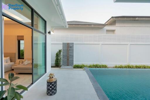 Brand-new Modern Pool Villa in Hua Hin at Baan View Khao