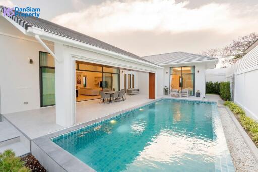 Brand-new Modern Pool Villa in Hua Hin at Baan View Khao