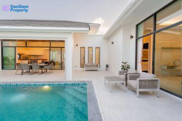 Brand-new Modern Pool Villa in Hua Hin at Baan View Khao