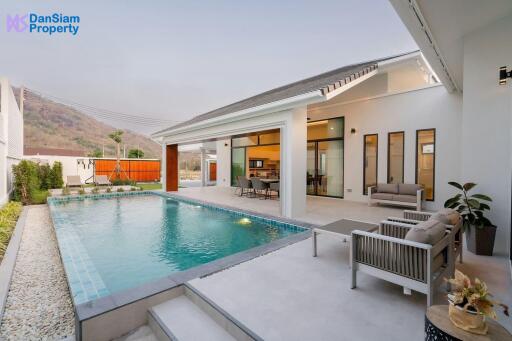 Brand-new Modern Pool Villa in Hua Hin at Baan View Khao