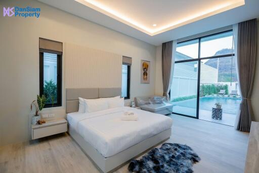 Brand-new Modern Pool Villa in Hua Hin at Baan View Khao