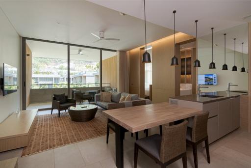 Comfortable 1-bedroom apartments, with sea view and near the sea, on Kamala Beach beach