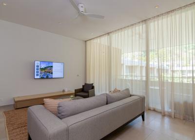 Comfortable 1-bedroom apartments, with sea view and near the sea, on Kamala Beach beach