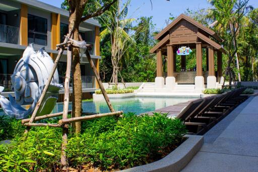 Cozy 2-bedroom apartments, with mountain view in Panora Surin project, on Surin Beach beach