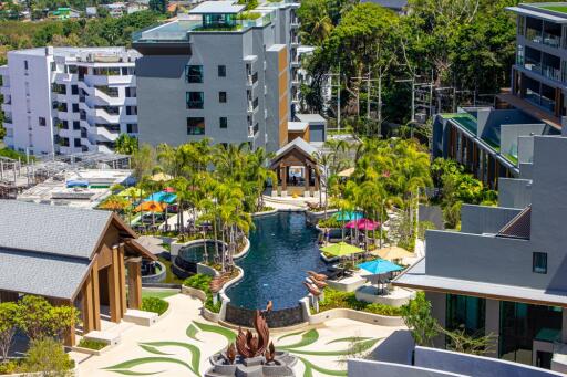 Cozy 2-bedroom apartments, with mountain view in Panora Surin project, on Surin Beach beach