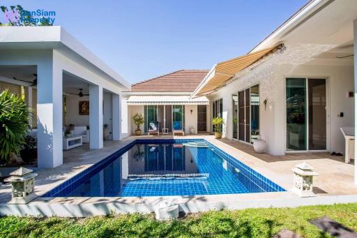 Modern 3-Bedroom Pool Villa in Hua Hin at White Stone Villas
