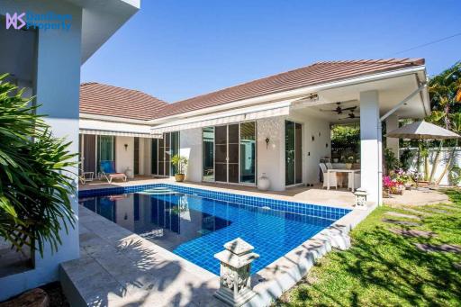 Modern 3-Bedroom Pool Villa in Hua Hin at White Stone Villas