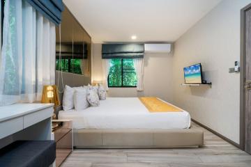 Cozy 1-bedroom apartments, with pool view in The Title Residencies Naiyang project, on Nai Yang beach