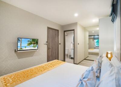 Cozy 1-bedroom apartments, with pool view in The Title Residencies Naiyang project, on Nai Yang beach