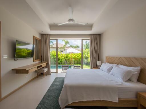 Amazing 3-bedroom villa, with pool view in Trichada Villas project, on Bangtao/Laguna beach