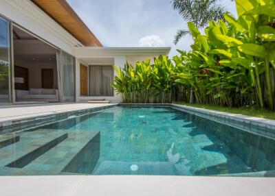 Amazing 3-bedroom villa, with pool view in Trichada Villas project, on Bangtao/Laguna beach