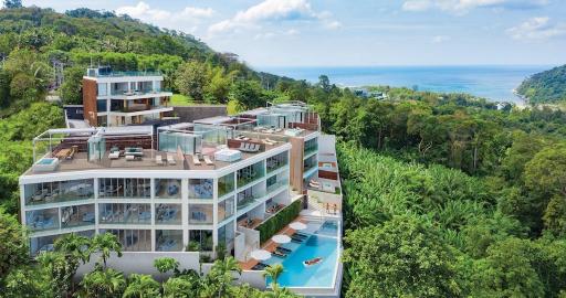 Incredible 3-bedroom apartments, with sea view in Bluepoint Condominiums project, on Patong Beach beach