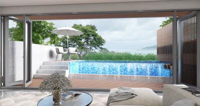 Incredible 3-bedroom apartments, with sea view in Bluepoint Condominiums project, on Patong Beach beach