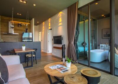Stylish 1-bedroom apartments, with pool view in Saturdays project, on Rawai beach
