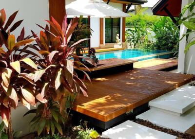 Amazing 3-bedroom villa, with pool view in The Salika Villas project, on Rawai beach