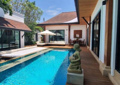 Amazing 3-bedroom villa, with pool view in The Salika Villas project, on Rawai beach