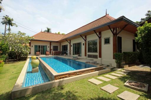 Stunning 3-bedroom villa, with pool view in The Grand Rawai project, on Rawai beach