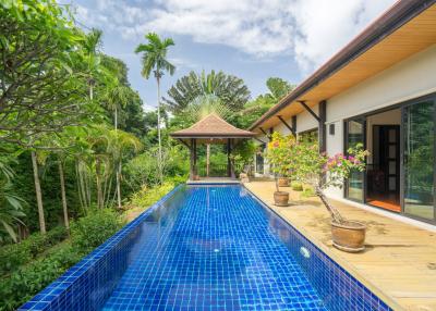 Luxurious 5-bedroom villa, with pool view in The Naya project, on Rawai beach