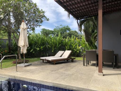 Comfortable 2-bedroom villa, with pool view in Onyx project, on Nai Harn beach