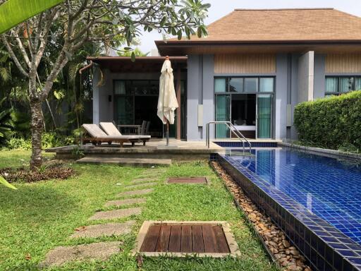 Comfortable 2-bedroom villa, with pool view in Onyx project, on Nai Harn beach