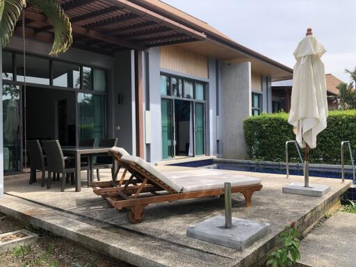 Comfortable 2-bedroom villa, with pool view in Onyx project, on Nai Harn beach