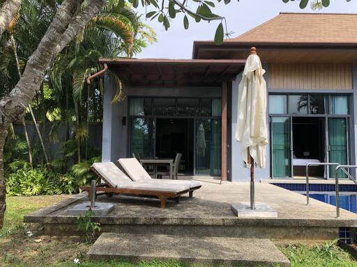 Comfortable 2-bedroom villa, with pool view in Onyx project, on Nai Harn beach