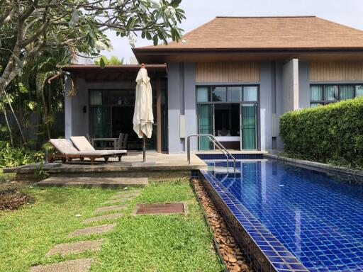 Comfortable 2-bedroom villa, with pool view in Onyx project, on Nai Harn beach