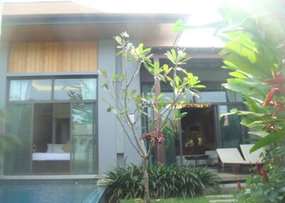 Cozy 2-bedroom villa, with pool view in Onyx project, on Nai Harn beach