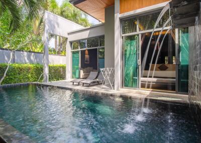 Amazing 2-bedroom villa, with pool view in Onyx project, on Nai Harn beach
