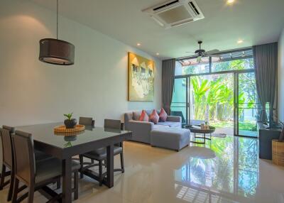 Incredible 2-bedroom villa, with pool view in Onyx project, on Nai Harn beach