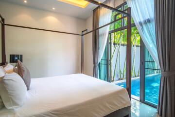 Stunning 2-bedroom villa, with pool view in Onyx project, on Nai Harn beach