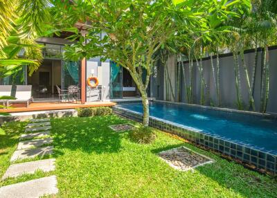 Stunning 2-bedroom villa, with pool view in Onyx project, on Nai Harn beach