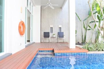 Gorgeous 3-bedroom villa, with pool view in Two Villas Oxygen Bangtao project, on Bangtao/Laguna beach