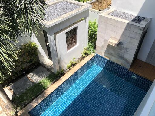 Luxurious 3-bedroom villa, with pool view in Two Villas Oxygen Bangtao project, on Bangtao/Laguna beach