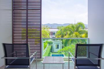 Chic 3-bedroom villa, with pool view in Two Villas Oxygen Bangtao project, on Bangtao/Laguna beach