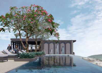 Luxury 2-bedroom apartments, with garden view and near the sea, on Rawai beach