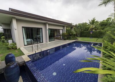 Luxurious 3-bedroom villa, with pool view in Peykaa Estate Villas project, on Bangtao/Laguna beach