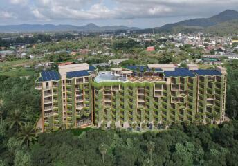 Exclusive 1-bedroom apartments, with mountain view, on Surin Beach beach