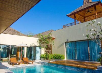 Stylish 3-bedroom villa, with pool view, on Bangtao/Laguna beach