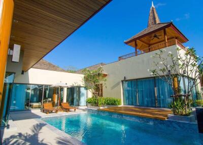 Stylish 3-bedroom villa, with pool view, on Bangtao/Laguna beach