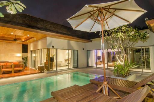 Stylish 3-bedroom villa, with pool view, on Bangtao/Laguna beach