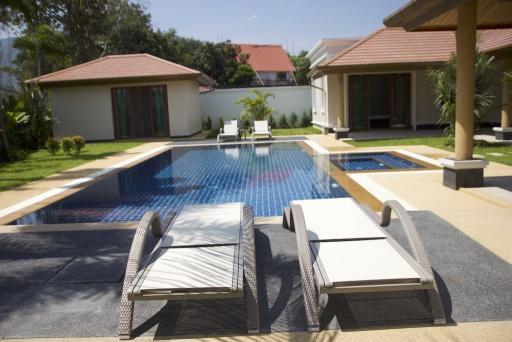 Cozy, large 3-bedroom villa, with pool view in Cherng Lay Villas & Condo project, on Bangtao/Laguna beach