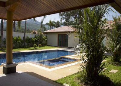 Cozy, large 3-bedroom villa, with pool view in Cherng Lay Villas & Condo project, on Bangtao/Laguna beach