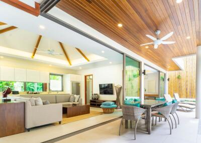 Comfortable 3-bedroom villa, with pool view in Ka villa project, on Rawai beach