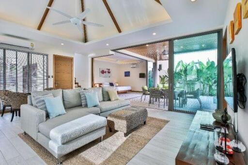 Comfortable 3-bedroom villa, with pool view in Ka villa project, on Rawai beach