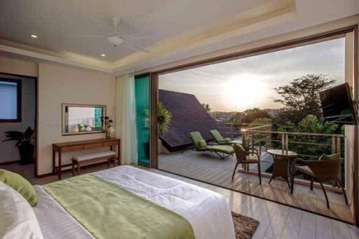 Comfortable 3-bedroom villa, with pool view in Ka villa project, on Rawai beach