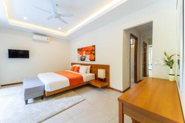 Comfortable 3-bedroom villa, with pool view in Ka villa project, on Rawai beach