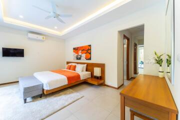 Comfortable 3-bedroom villa, with pool view in Ka villa project, on Rawai beach