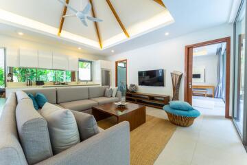 Comfortable 3-bedroom villa, with pool view in Ka villa project, on Rawai beach