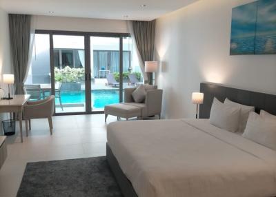 Stylish, large hotel, with pool view in Cyan Resorts project, on Kamala Beach beach